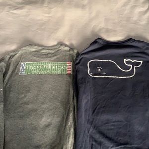 2 long sleeve size large (16) Vineyard Vibes t shirt- excellent condition